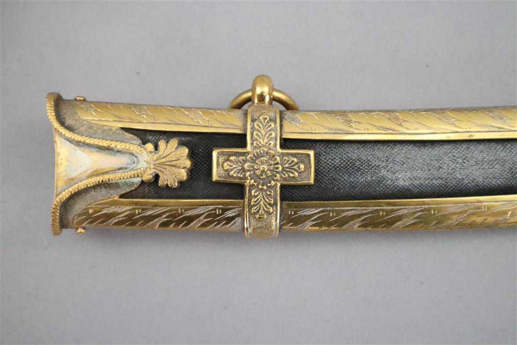 A Victorian 15th King Hussars Levy sword, by Prosser, overall length 36.5in.